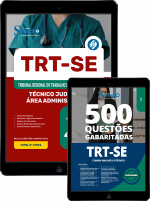 Combo TRT-SE Técnico Judiciário - Área Apoio Especializado - Especialidade: Enfermagem do Trabalho - Imagem 1