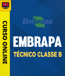 Capa Curso Embrapa - Técnico Classe B - Conhecimentos Gerais