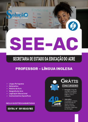 Apostila SEE-AC em PDF  - Professor - Língua Inglesa - Imagem 1