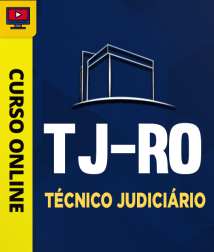 Capa Curso TJ-RO - Técnico Judiciário