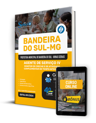 Apostila Prefeitura de Bandeira do Sul - MG  - Agente de Serviço IV - Monitor de Creche e de Atividade Complementar de Tempo Integral  - Imagem 1