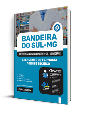 Apostila Prefeitura de Bandeira do Sul - MG  - Atendente de Farmácia - Agente Técnico I - Imagem 2