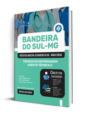 Apostila Prefeitura de Bandeira do Sul - MG  - Técnico em Enfermagem - Agente Técnico II - Imagem 2