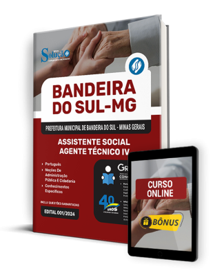 Apostila Prefeitura de Bandeira do Sul - MG  - Assistente Social - Agente Técnico IV - Imagem 1