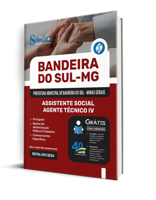 Apostila Prefeitura de Bandeira do Sul - MG  - Assistente Social - Agente Técnico IV - Imagem 2