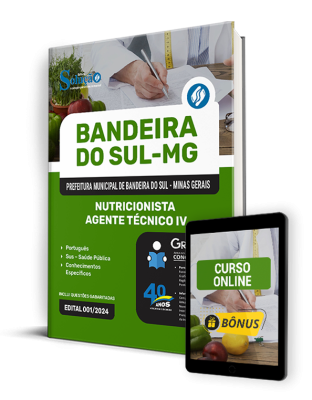 Apostila Prefeitura de Bandeira do Sul - MG  - Nutricionista - Agente Técnico IV - Imagem 1