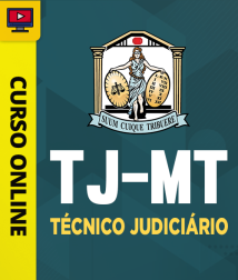 Capa Curso TJ-MT - Técnico Judiciário