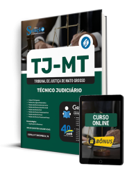 Capa Apostila TJ-MT  - Técnico Judiciário
