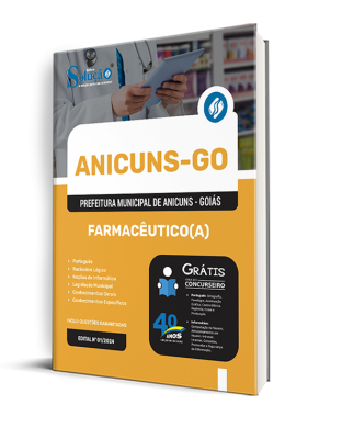 Apostila Prefeitura de Anicuns - GO  - Farmacêutico(a) - Imagem 2