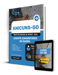 Capa Apostila Prefeitura de Anicuns - GO  - Agente Comunitário de Saúde