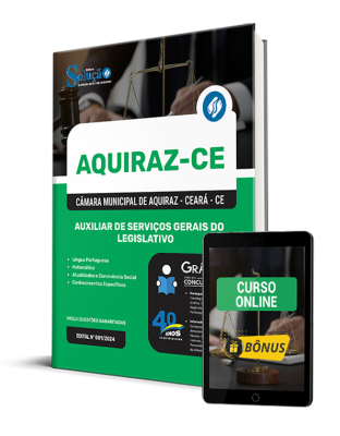 Apostila Câmara de Aquiraz - CE  - Auxiliar de Serviços Gerais do Legislativo - Imagem 1