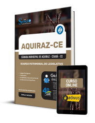 Capa Apostila Câmara de Aquiraz - CE  - Guarda Patrimonial do Legislativo