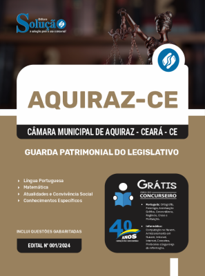Apostila Câmara de Aquiraz - CE em PDF  - Guarda Patrimonial do Legislativo - Imagem 1