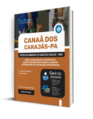 Apostila Prefeitura de Canaã dos Carajás - PA  - Nível Fundamental Incompleto - Imagem 2