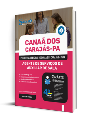 Apostila Prefeitura de Canaã dos Carajás - PA  - Agente de Serviços de Auxiliar de Sala - Imagem 2