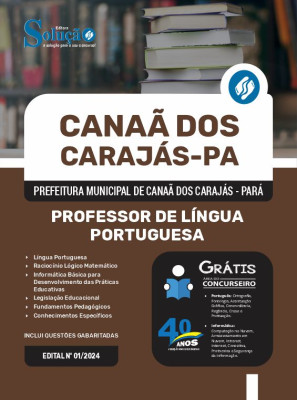Apostila Prefeitura de Canaã dos Carajás - PA  - Professor de Língua Portuguesa - Imagem 3