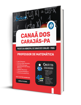 Apostila Prefeitura de Canaã dos Carajás - PA  - Professor de Matemática - Imagem 2