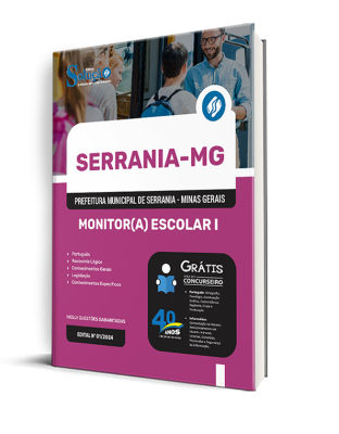 Apostila Prefeitura de Serrania - MG  - Monitor(a) Escolar I - Imagem 2