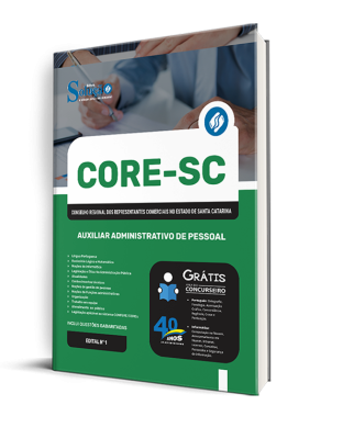 Apostila CORE-SC  - Auxiliar Administrativo de Pessoal - Imagem 2
