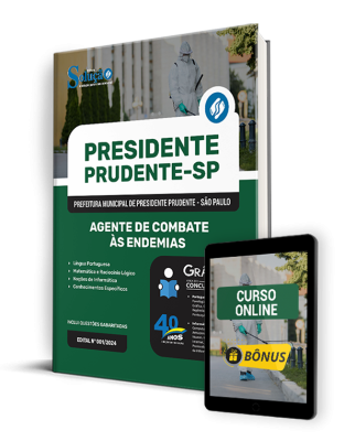 Apostila Prefeitura de Presidente Prudente - SP  - Agente de Combate às Endemias - Imagem 1