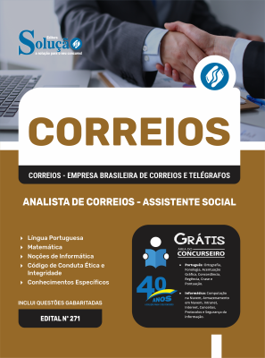 Apostila CORREIOS  - Analista de Correios - Assistente Social - Imagem 3