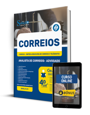 Apostila CORREIOS  - Analista de Correios - Advogado - Imagem 1