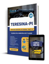 Capa Apostila Prefeitura de Teresina - PI  - Guarda Civil Municipal de 3ª Classe