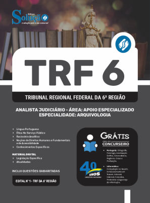 Apostila TRF-6  - Analista Judiciário - Área: Apoio Especializado - Especialidade: Arquivologia - Imagem 3