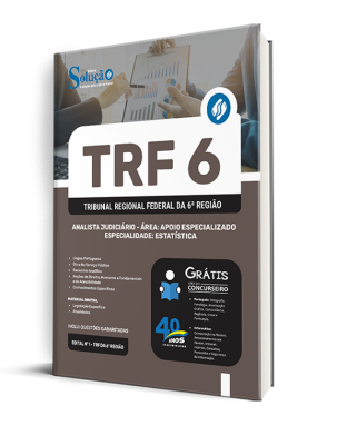 Apostila TRF-6  - Analista Judiciário - Área: Apoio Especializado - Especialidade: Estatística - Imagem 2