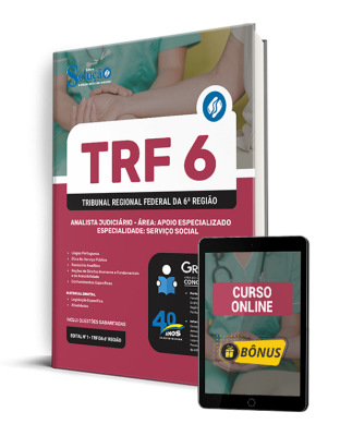 Apostila TRF-6  - Analista Judiciário - Área: Apoio Especializado - Especialidade: Serviço Social - Imagem 1