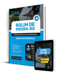 Capa Apostila Prefeitura de Rolim de Moura - RO  - Agente de Endemias