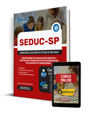 Apostila SEDUC-SP  - Professores de Educação Básica I - Sistema de Promoção dos Integrantes do Quadro do Magistério - Imagem 1