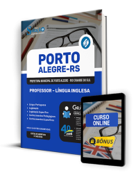 Capa Apostila Prefeitura de Porto Alegre - RS  - Professor - Língua Inglesa