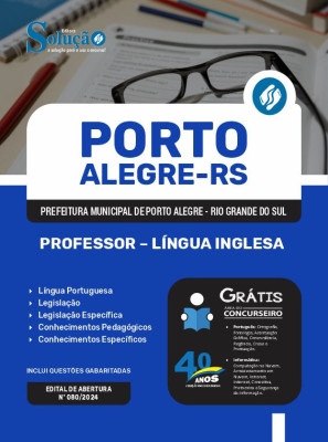 Apostila Prefeitura de Porto Alegre - RS  - Professor - Língua Inglesa - Imagem 3