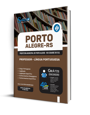 Apostila Prefeitura de Porto Alegre - RS  - Professor - Língua Portuguesa - Imagem 2