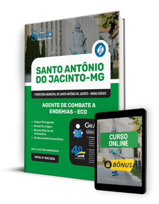 Apostila Prefeitura de Santo Antônio do Jacinto - MG  - Agente de Combate a Endemias - ECD - Imagem 1