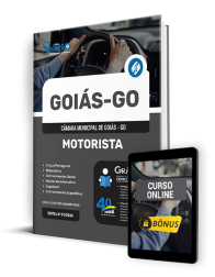 Capa Apostila Câmara de Goiás - GO  - Motorista