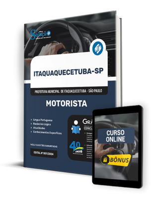 Apostila Prefeitura de Itaquaquecetuba - SP  - Motorista - Imagem 1