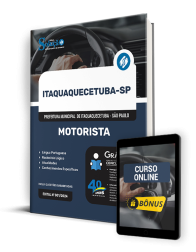 Capa Apostila Prefeitura de Itaquaquecetuba - SP  - Motorista