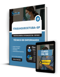 Capa Apostila Prefeitura de Itaquaquecetuba - SP  - Técnico de Enfermagem