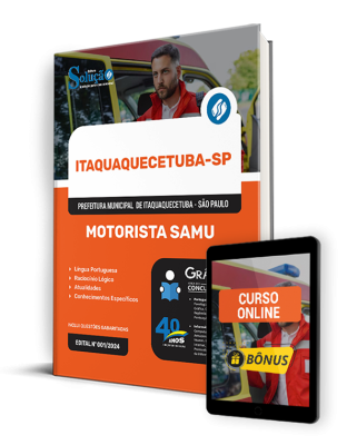Apostila Prefeitura de Itaquaquecetuba - SP  - Motorista Samu - Imagem 1