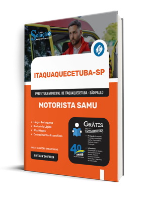 Apostila Prefeitura de Itaquaquecetuba - SP  - Motorista Samu - Imagem 2