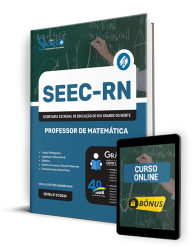 Capa Apostila SEEC-RN  - Professor de Matemática