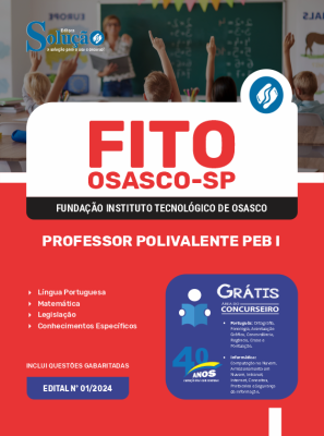 Apostila FITO OSASCO em PDF  - Professor Polivalente PEB I - Imagem 1