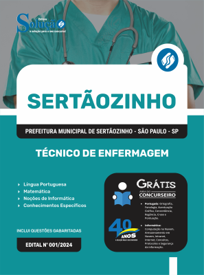 Apostila Prefeitura de Sertãozinho - SP (Sertãozinho Saúde)  - Técnico de Enfermagem - Imagem 3