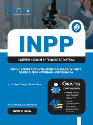 Apostila INPP  - Pesquisador Adjunto - Especialidade: Química de Produtos Naturais - Fitoquímica - Imagem 3