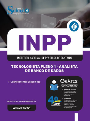 Apostila INPP  - Tecnologista Pleno 1 - Analista de Banco de Dados - Imagem 3
