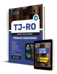 Capa Apostila TJ-RO  - Técnico Judiciário