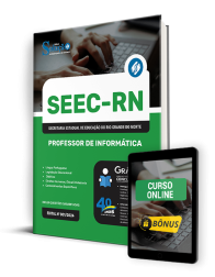 Capa Apostila SEEC-RN  - Professor de Informática