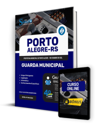 Capa Apostila Prefeitura de Porto Alegre - RS  - Guarda Municipal